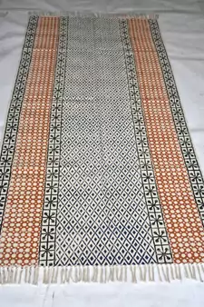 Hand Woven Multi Dots Traditional Turkish Designer Nice Rug Beautiful Mat