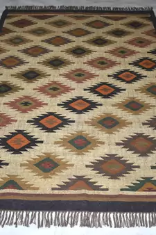 Vintage Antique Etching Traditional Multi Coloured NiceFor Beautiful Rug Size 5x8 Feet