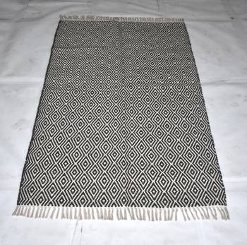 Geometric Sweet Home Decorative Kilim Rug Mat Size By 3x5 Feet Cotton Wool Kilim Rug 1