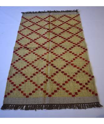 Hand Woven Wool Silk Kilim Area Rug Size By 3x5 Feet Home Decorative Rug 1