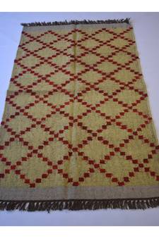 Hand Woven Wool Silk Kilim Area Rug Size By 3x5 Feet Home Decorative Rug