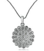 White swarovski crystal pendants