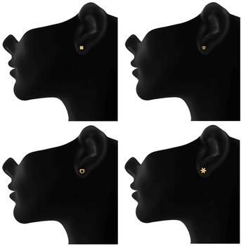 White crystal earrings 2