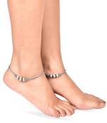 Silver anklets