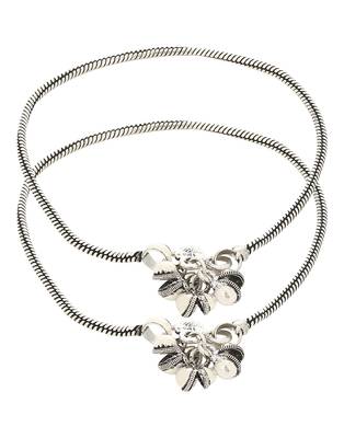 Silver anklets 1