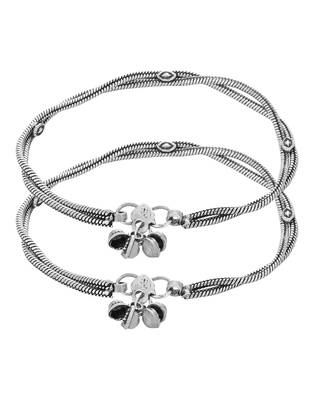 Silver anklets 1