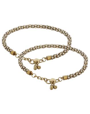Gold anklets 1