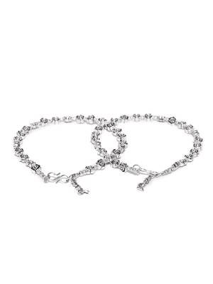 Silver anklets 1