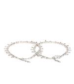 Silver anklets