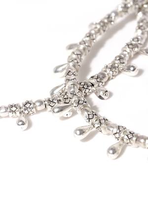 Silver anklets 4