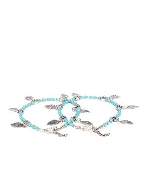 Silver anklets 1