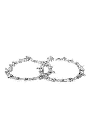 Silver anklets 2
