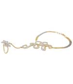 Gold haath phool hath panja