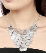 Silver necklaces