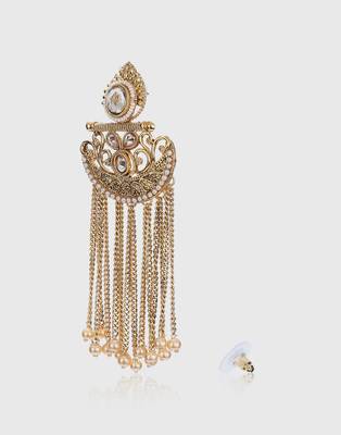 Gold danglers drops 3