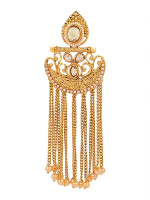 Gold danglers drops 4