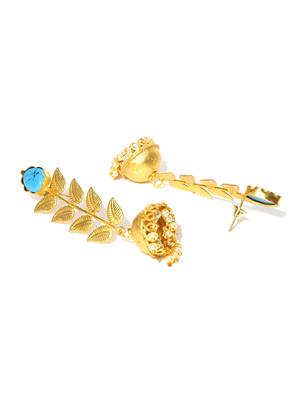 Gold danglers drops 1