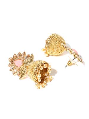 Gold jhumkas 1