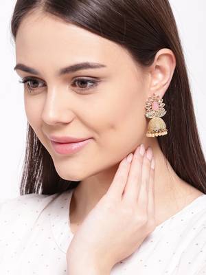 Gold jhumkas 2