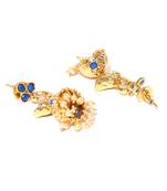 Gold jhumkas