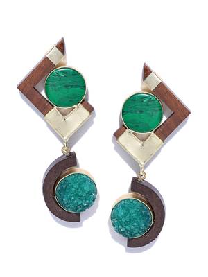 Gold danglers drops 1