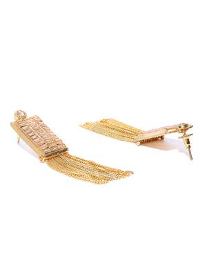 Gold danglers drops 2