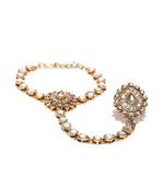 Gold haath phool hath panja