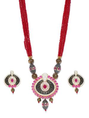 Maroon chokers 2