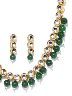 Green collar necklace 2