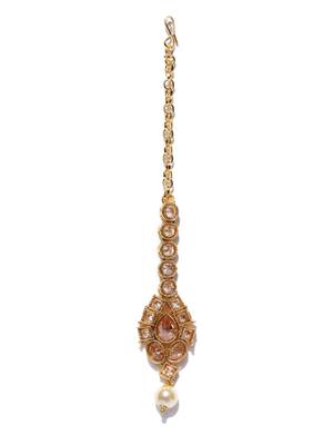 Gold collar necklace 3