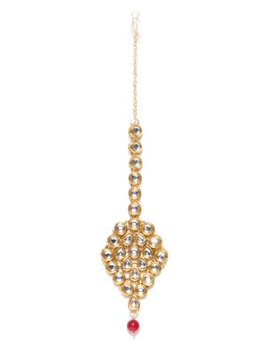 Gold collar necklace 3