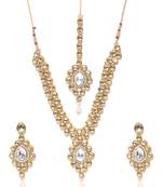 Gold collar necklace