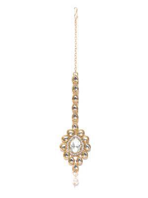 Gold collar necklace 3