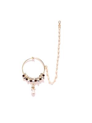 Gold nose ring 1