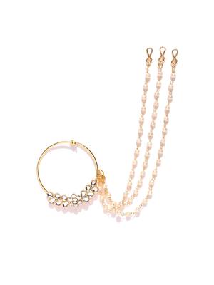 Gold nose ring 1