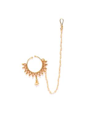 Gold nose ring 1