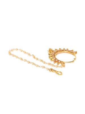 Gold nose ring 2
