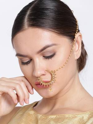 Gold nose ring 3