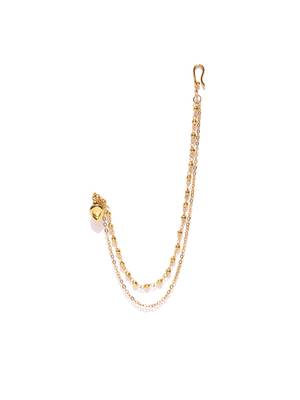 Gold nose ring 1