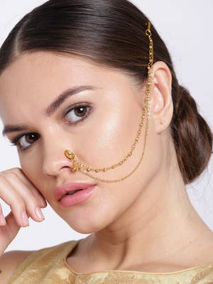 Gold nose ring 3