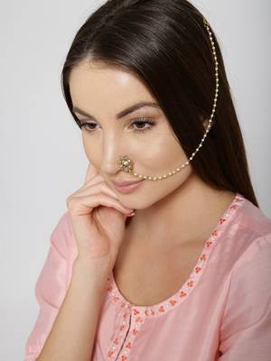 Gold nose ring 3