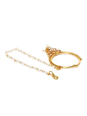 Gold nose ring 2