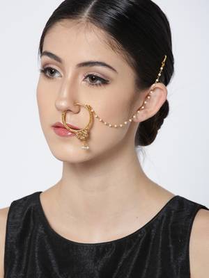 Gold nose ring 3