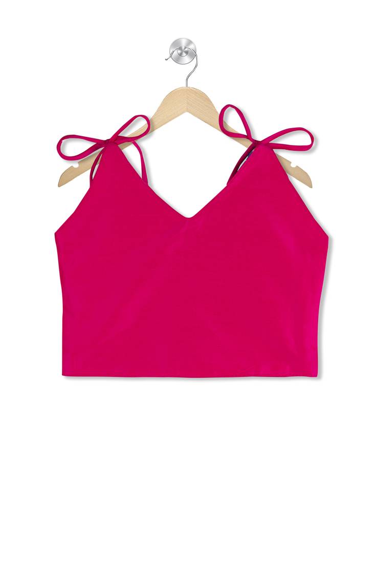 Pink printed art silk stitched lehenga