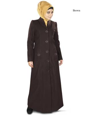 MyBatua Izma Long Abaya Coat 1