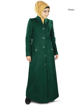 MyBatua Izma Long Abaya Coat 1