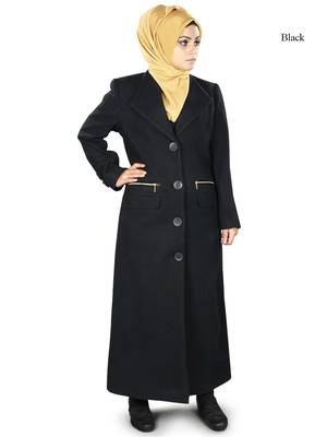 MyBatua Wadiah Long Abaya Coat 1