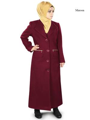 MyBatua Wadiah Long Abaya Coat 1