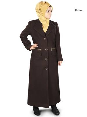 MyBatua Wadiah Long Abaya Coat 1