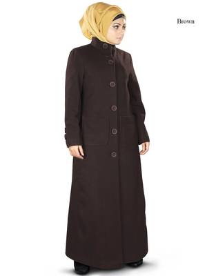 MyBatua Safiyya Long Abaya Coat 1